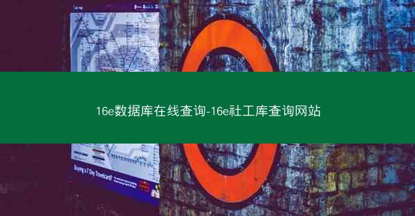 16e数据库在线查询-16e社工库查询网站