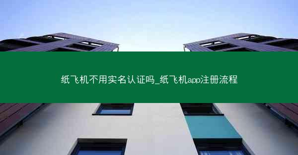 纸飞机不用实名认证吗_纸飞机app注册流程