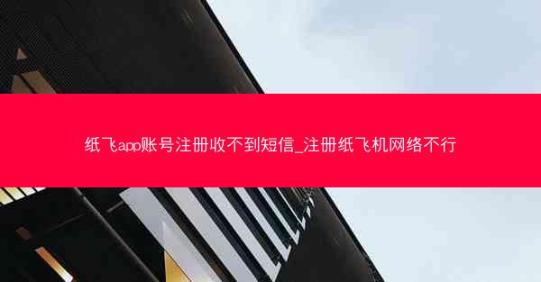 纸飞app账号注册收不到短信_注册纸飞机网络不行